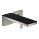 hansgrohe Fertigset Axor MyEdition UP-Waschtisch-Einhebelmischer, A 221mm, o Pl., Edelstahl-Optik