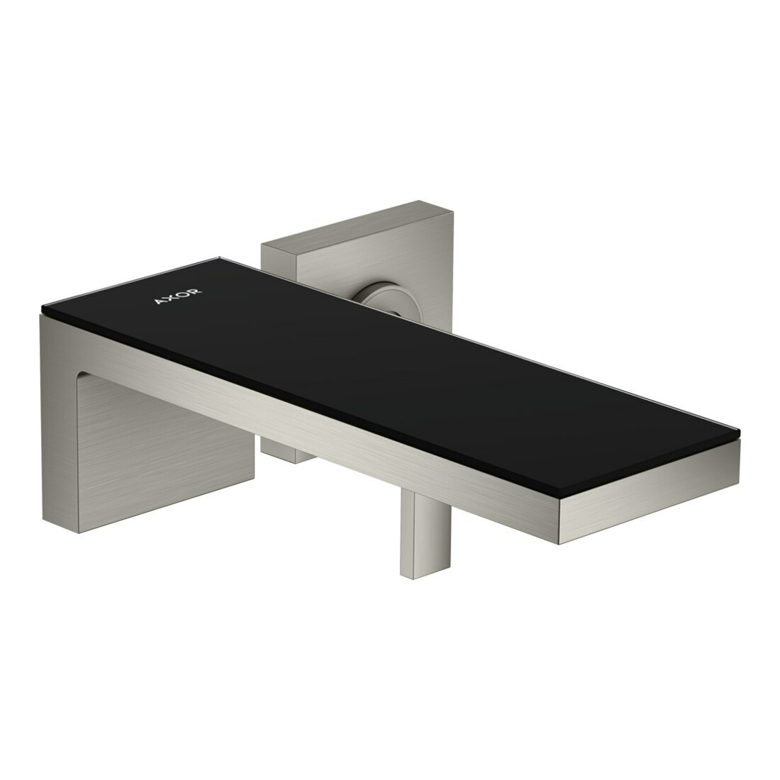hansgrohe Fertigset Axor MyEdition UP-Waschtisch-Einhebelmischer, A 221mm, o Pl., Edelstahl-Optik