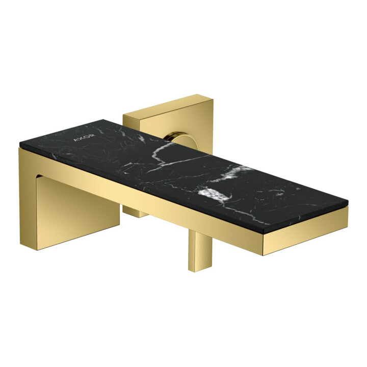 hansgrohe Fertigset Axor MyEdition UP-Waschtisch-Einhebelmischer, A 221mm, o. Pl., pol. gol opt