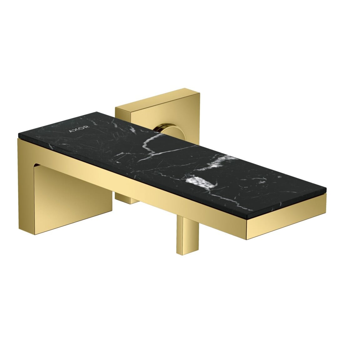 hansgrohe Fertigset Axor MyEdition UP-Waschtisch-Einhebelmischer, A 221mm, o. Pl., pol. gol opt