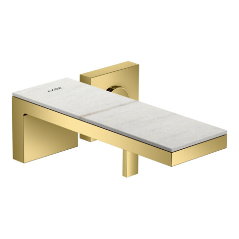 hansgrohe Fertigset Axor MyEdition UP-Waschtisch-Einhebelmischer, A 221mm, o. Pl., pol. gol opt
