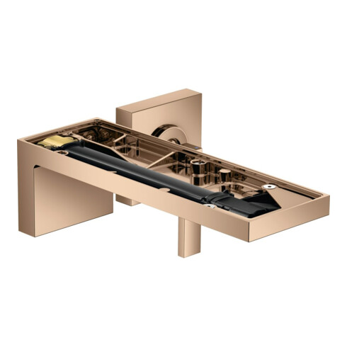 hansgrohe Fertigset Axor MyEdition UP-Waschtisch-Einhebelmischer, A 221mm, o. Pl., pol. r gol