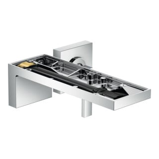 hansgrohe Fertigset Axor MyEdition UP-Waschtisch-Einhebelmischer, Ausl. 221mm, o. Platte, chrom