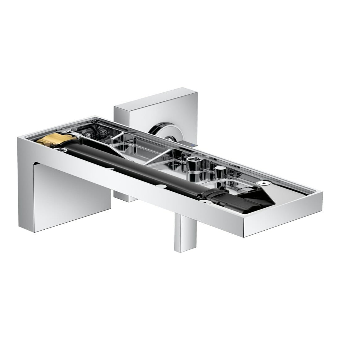 hansgrohe Fertigset Axor MyEdition UP-Waschtisch-Einhebelmischer, Ausl. 221mm, o. Platte, chrom