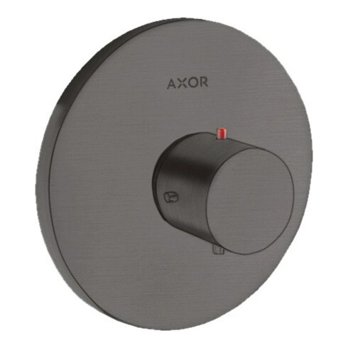 hansgrohe Fertigset Axor Starck Highflow UP-Thermostat, brushed black chrome