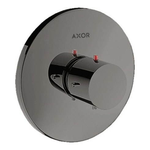 hansgrohe Fertigset Axor Starck Highflow UP-Thermostat, polished black chrome