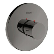 hansgrohe Fertigset Axor Starck Highflow UP-Thermostat, polished black chrome