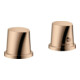 hansgrohe Fertigset Axor Starck Organic 2-L-BW-Rand-Arm., m Thermostat, pol. r gold-1