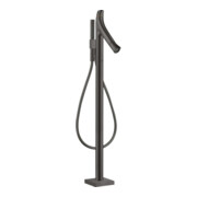 hansgrohe Fertigset Axor Starck Organic Badewannenthermostat, A 175mm, boden, brush. bla vc