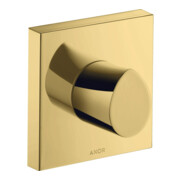 hansgrohe Fertigset Axor Starck Organic UP-Absperrventil, polished gold optic