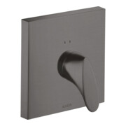 hansgrohe Fertigset Axor Starck Organic UP-Brause-Einhebelmischer, brushed black chrome