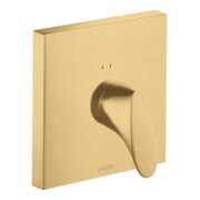 hansgrohe Fertigset Axor Starck Organic UP-Brause-Einhebelmischer, brushed gold optic