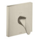 hansgrohe Fertigset Axor Starck Organic UP-Brause-Einhebelmischer, brushed nickel-1
