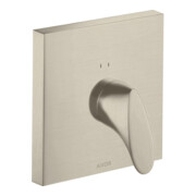 hansgrohe Fertigset Axor Starck Organic UP-Brause-Einhebelmischer, brushed nickel