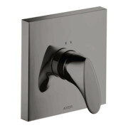 hansgrohe Fertigset Axor Starck Organic UP-Brause-Einhebelmischer, polished black chrome