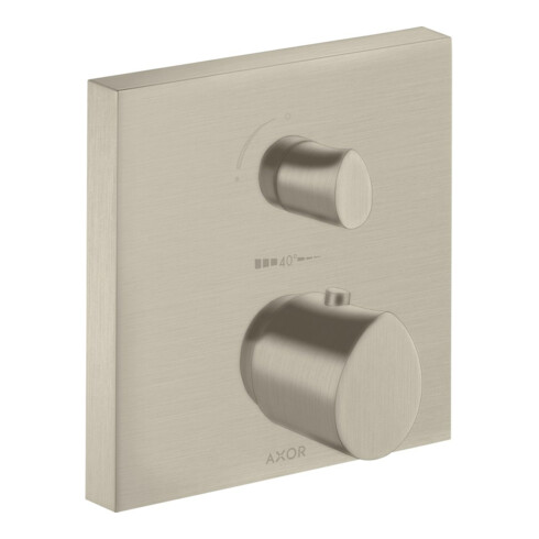 hansgrohe Fertigset Axor Starck Organic UP-THM, m Ab- + Umstellvent., brush. ni.