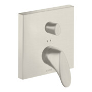 hansgrohe Fertigset Axor Starck Organic UP-WA.-EHM, m i Kom, Edelstahl-Optik