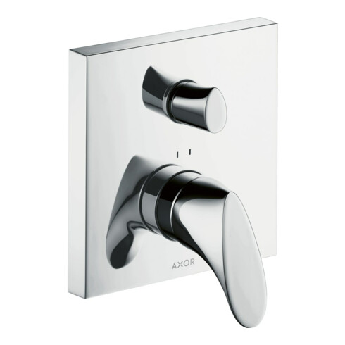hansgrohe Fertigset Axor Starck Organic UP-Wannen-Einhebelmischer, m int. Sich.Kombi, chrom