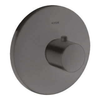 hansgrohe Fertigset Axor Uno Highflow UP-Thermostat, brushed black chrome