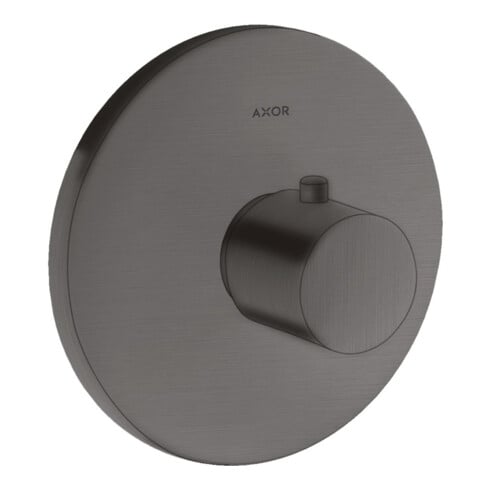 hansgrohe Fertigset Axor Uno Highflow UP-Thermostat, brushed black chrome