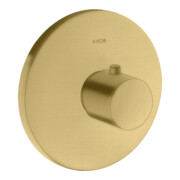 hansgrohe Fertigset Axor Uno Highflow UP-Thermostat, brushed gold optic