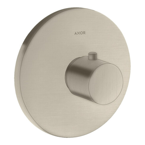 hansgrohe Fertigset Axor Uno Highflow UP-Thermostat, brushed nickel