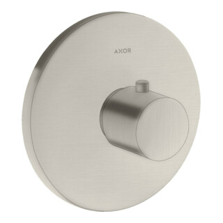 hansgrohe Fertigset Axor Uno Highflow UP-Thermostat, Edelstahl-Optik