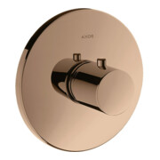 hansgrohe Fertigset Axor Uno Highflow UP-Thermostat, polished red gold
