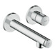 hansgrohe Fertigset Axor Uno Select UP-Waschtisch-Einhebelmischer, m Ausl. 158mm, brushed nickel-1