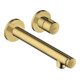hansgrohe Fertigset Axor Uno Select UP-Waschtisch-Einhebelmischer, m Ausl. 221mm, pol. gol optic-1