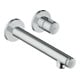 hansgrohe Fertigset Axor Uno Select UP-Waschtisch-Einhebelmischer, mit Ausladung 221mm, chrom-1