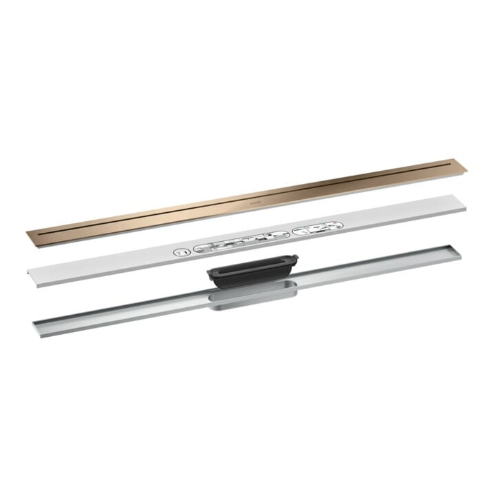 hansgrohe Fertigset Duschrinne AXOR Drain 1000mm PRG