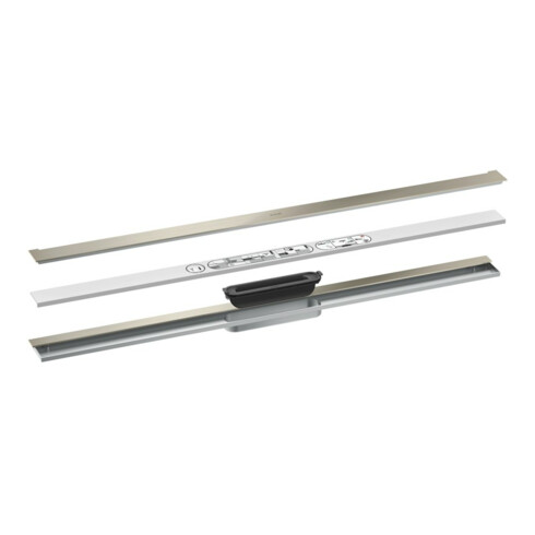 hansgrohe Fertigset Duschrinne AXOR Drain 1000mm zur Wandmontage BN