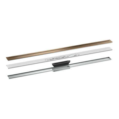 hansgrohe Fertigset Duschrinne AXOR Drain 1200mm BRG