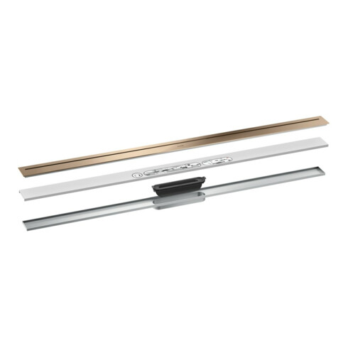 hansgrohe Fertigset Duschrinne AXOR Drain 1200mm PRG