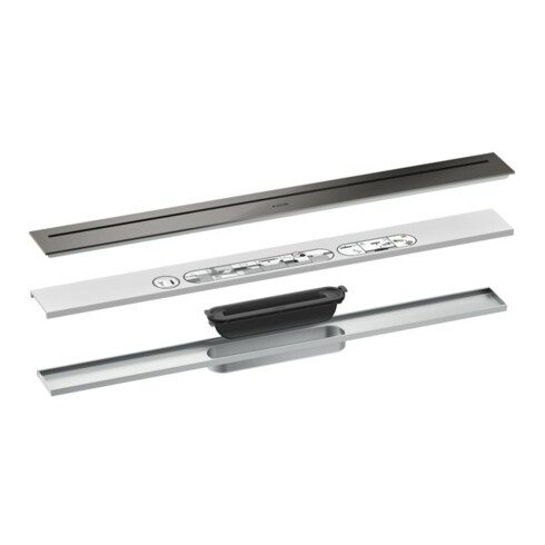 hansgrohe Fertigset Duschrinne AXOR Drain 700mm PBC