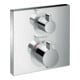 hansgrohe Fertigset Ecostat Square UP-Thermostat, 2 Verbraucher, chrom-3