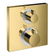 hansgrohe Fertigset Ecostat Square UP-THM, 2 Verbr., polished gold optic