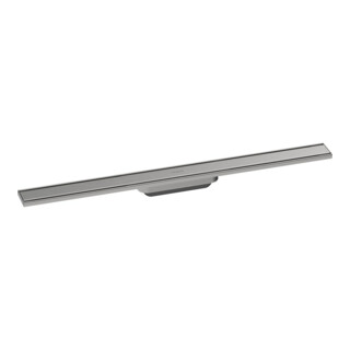 hansgrohe Fertigset RainDrain Original 800mm, Duschrinne, Edelstahl gebürstet