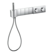 hansgrohe Fertigset Select Axor Edge UP-Thermostat, 4 Verbr., Diamantschl., chr