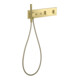 hansgrohe Fertigset ShowerComposition UP-THM, 2 Verbraucher, brushed brass-1