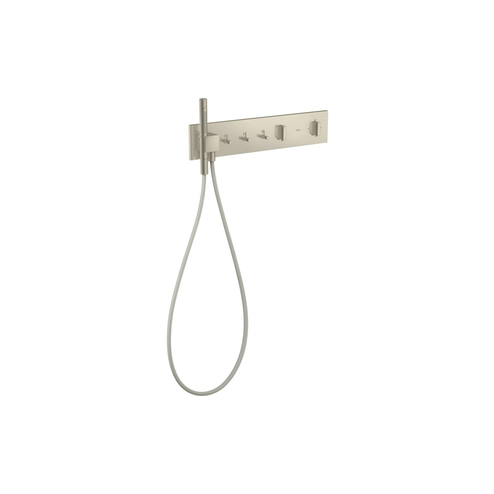 hansgrohe Fertigset ShowerComposition UP-THM, 3 Verbraucher, brushed nickel