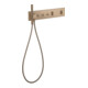 hansgrohe Fertigset ShowerComposition UP-THM, 3 Verbraucher, brushed red gold-1