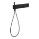 hansgrohe Fertigset ShowerComposition UP-THM, 3 Verbraucher, mattschwarz-1