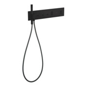hansgrohe Fertigset ShowerComposition UP-THM, 3 Verbraucher, mattschwarz