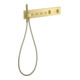 hansgrohe Fertigset ShowerComposition UP-THM, 4 Verbraucher, brushed brass-1