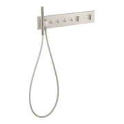 hansgrohe Fertigset ShowerComposition UP-THM, 4 Verbraucher, Edelstahl-Optik