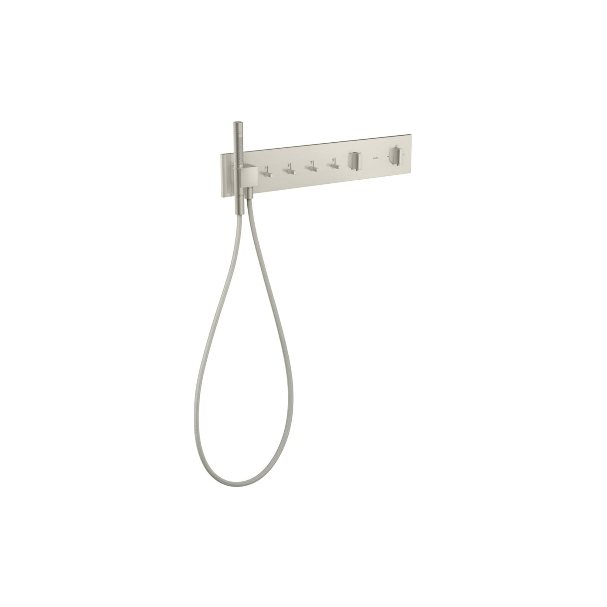 hansgrohe Fertigset ShowerComposition UP-THM, 4 Verbraucher, Edelstahl-Optik