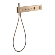 hansgrohe Fertigset ShowerComposition UP-THM, 4 Verbraucher, polished red gold