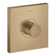 hansgrohe Fertigset ShowerSelect HF UP-Thermostat, eckig, brushed bronze